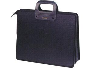 Επαγγελματική τσάντα Comix 39x38.5cm 2 Θέσεων με φερμουάρ μαύρη (15947)